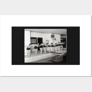 Girls Swim Team, 1930. Vintage Photo Posters and Art